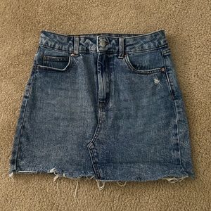 Denim skirt